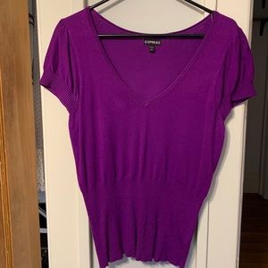 Express purple top